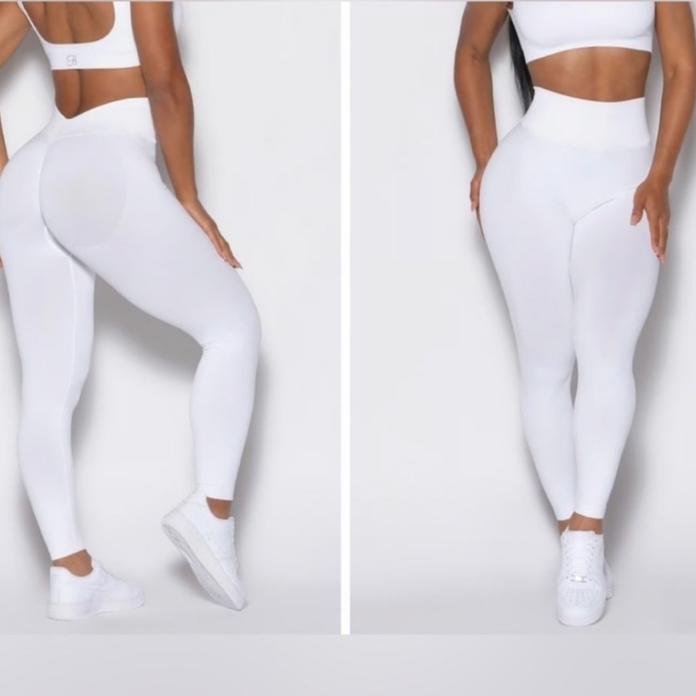 Bombshell Sportswear White Leggings